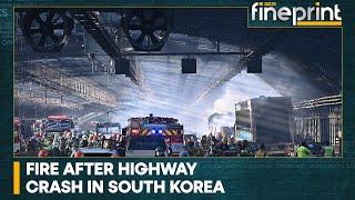 WION Fineprint  South Korea Highway collision kills five 40 injured