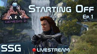 ARK Genesis 2 Lets Play Starting Off Ep 1 Livestream