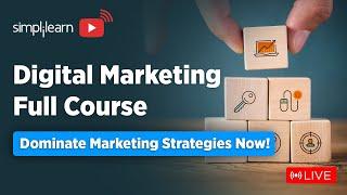 Digital Marketing Full Course  Digital Marketing Training On LIVE  2024  Simplilearn