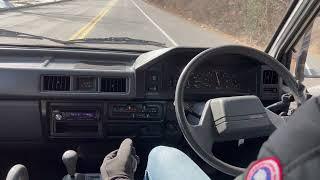 1993 Mitsubishi Delica L300 drive POV - 2nd video