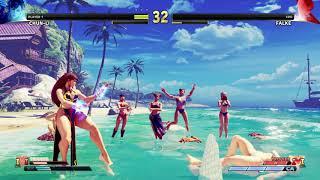 SFV PC Mod  Chunli Battle Swimsuit VS Falke Bikini MOD