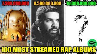 TOP 100 MOST STREAMED RAP ALBUMS OF ALL TIME 2023 Spotify 