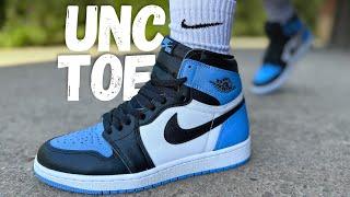 Missed Opportunity Jordan 1 UNC Toe Review & On Foot