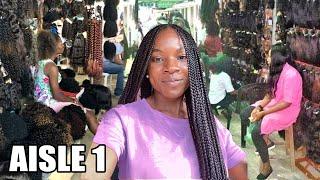 I Tried HAIR SHOPPING in Nigerias Biggest Market‍️