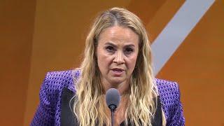 Becky Hammon Heartfelt Tribute to Gregg Popovich - Full Basketball Hall of Fame Enshrinement Speech