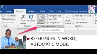 How to add references into word using google scholar and citations automatically