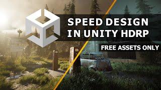 Last Drop  Free Assets Only  Environment Design   Level Art  Speed Level Design  Unity  HDRP