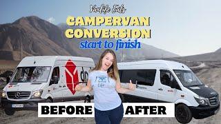 Vanlife Eats Campervan Conversion - Start to Finish Van Build
