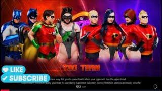 REQUEST BATMAN  BATGIRL  HOT CATWOMAN  ROBIN VS ELASTIGIRL  VIOLET PARR  DASH  Mr INCREDIBLE