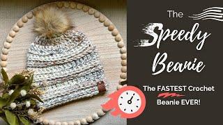 Fastest Crochet Beanie EVER Perfect Unisex Beanie Pattern