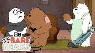 We Bare Bears  Bear Cleaning Hindi  Minisode  Cartoon Network