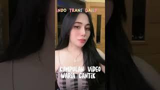 Waria Cantik Bandung #transpuan #indonesia #cantik #transgender #warialucu