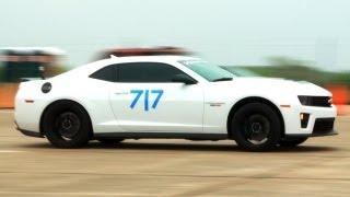 Top Speed Runs in Hennesseys Chevy Camaro ZL1 and Ford GT at the Texas Mile - The J-Turn Episode 6