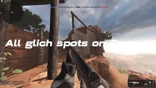 All Glitch Spots for Canyon - Frontlines ROBLOX