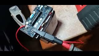 DJI Phantom 4 battery dead and how to fix without any software etc. simple easy repair.