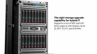 Tour the most powerful 2P server tower   HPE ProLiant ML350 Gen10