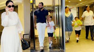 Kareena Kapoor With Saif Ali Khan And Taimur Spotted At Bandra  MS shorts