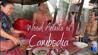 Buddhist Wood Artists of Cambodia www.lotussculpture.com