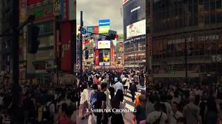 Top 10 Places to Visit in Tokyo- Shibuya Crossing & Gotokuji Temple#shibuya #shorts