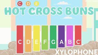 Hot Cross Buns - XYLOPHONE