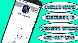 How to make invalid name id  Invalid unique name facebook id 2021