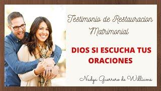  TESTIMONIO DE RESTAURACIÓN MATRIMONIAL Oraciones que Dios si escucha