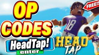 ALL NEW *SECRET CODES* IN ROBLOX HEAD TAP new codes in roblox Head Tap  NEW