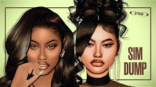 URBAN SIM DUMP 111  - CC & SIM DOWNLOAD  Sims 4 CAS