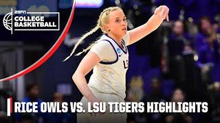 Rice Owls vs. LSU Tigers  Full Game Highlights  NCAA Tournament