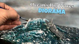 How to Make a Realistic Ocean Waves  Diorama