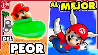 Del PEOR al MEJOR Todos los POWER-UPS de Super Mario