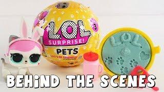 Unboxing New LOL Surprise Pets  Behind the Scenes DCTC  Series 3 LOL Surprise Dolls Pets