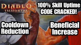 SECRET To 100% SKILL UPTIME Cooldown & Beneficial Effect Explained Diablo Immortal