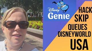 2023 Skip the Queues at Disneyworld with Genie Plus explained here