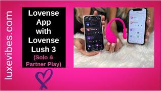 Lovense Lush 3 App How to Use Video