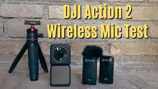 DJI Action 2 Aksiyon Kamera İncelemesi Boya Mikrofon Testi