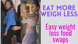 EAT MORE WEIGH LESS  Easy Healthy Food Swaps for FAST WEIGHT LOSS