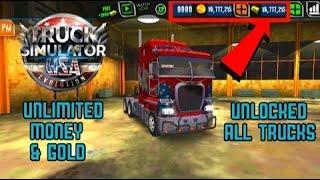 TRUCK SIMULATOR USA MOD APK v4.0.3UNLIMITED MONEYGOLDTRUCKSALL UPGRADES NO ROOT - DOWNLOAD 2021