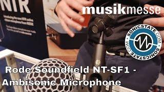 MESSE 2018 Rode Soundfield NT-SF1 - Ambisonic Recording For The Masses