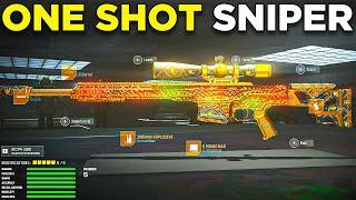 The BEST 1 SHOT SNIPER LOADOUT in Warzone  Best MCPR 300 Class Setup