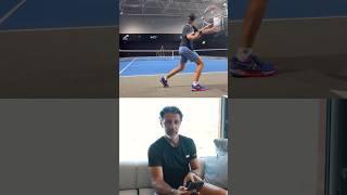 Look at this lovely fluid service motion from one of our students  #tennis #tennistips #serve