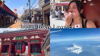 Japan Tokyo Layover 東京一日遊 Asakusa淺草 Cabin Crew Vlog