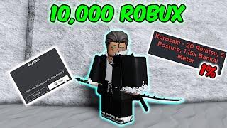 Spending $10000 Robux on TYPESOUL Clan Rerolls ROBLOX