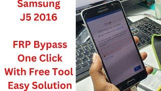 Samsung J5 2016 J510F FRP Bypass One Click With Free Tool Easy Solution - samsung j510f frp bypass