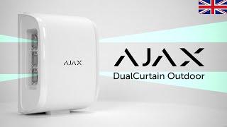 AJAX DualCurtain Outdoor  Exterior Double Curtain Motion Detector
