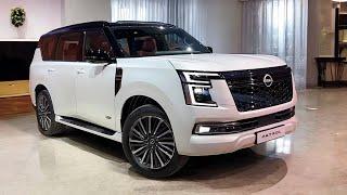 The 2025 Nissan Patrol Platinum V6T New Full Size Luxury SUV  Exterior And Interior