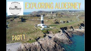 Exploring Alderney on land Part 1 April 2021