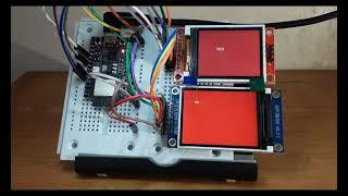 ESP32-C3arduino-esp32 to display on ST7735 and ST7789 SPI LCDs