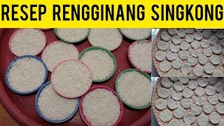 CARA MEMBUAT RENGGINANG SINGKONG  IDE BISNIS RENGGINING SINGKONG