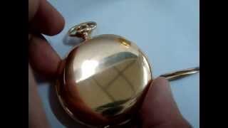 LONGINES 18K YELLOW GOLD GRANDS 5 PRIX POCKET WATCH